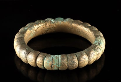 West African Bronze Bracelet Bangle