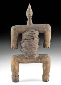 African Namji Wood Fertility Figure