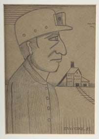 John Savitsky Drawing - Miner