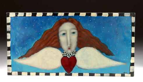 Rose Walton Painting 'Angel of Peace' (2002)