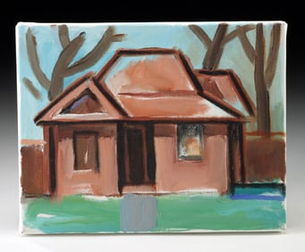 Lockwood Dennis Painting - "House 7" (2008)
