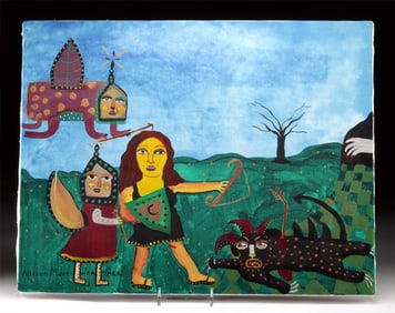 Allison Merriweather Painting - Fantastical Garden