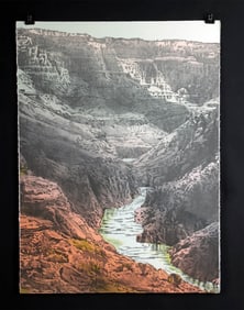 Merrill Mahaffey Lithograph "View from Deer Creek"