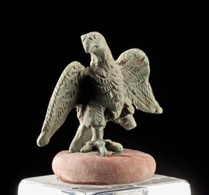 Roman Leaded Bronze Eagle - Imperial Symbol