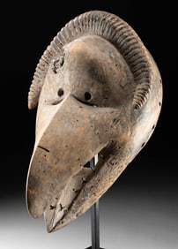 African Dan Wood Bird Mask