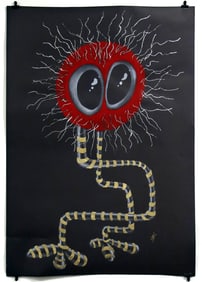 Alena Vavilina Mixed Media - "Owl" (2023)