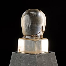 Cambodian Glass Phallic Lingam Symbol of Shiva