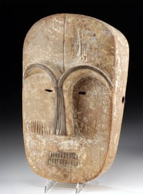 African Gabon Fang Wood Ngil Secret Society Mask