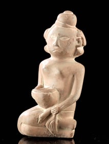 Prehistoric Hopewell Stone Female Effigy Figure