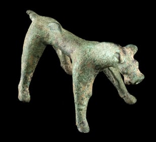 Amlash Wild Boar - Bronze Figurine with Tusks
