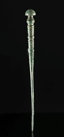 Ancient Luristan Bronze Cloak Pin