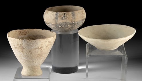 Group of 3 Chancay Pottery Vessels