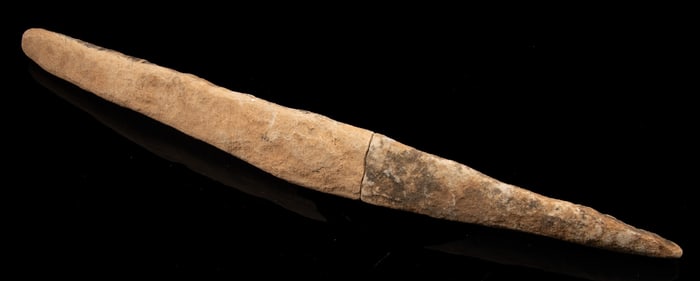 Native American Puebloan Elongated Sandstone Slat Tool