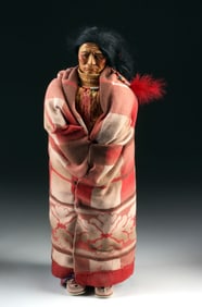 1980s Large Native American Doll, ex- Liza Minnelli