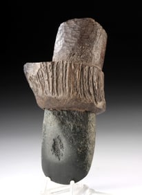 Neolithic European Antler Socketed Stone Axe Head