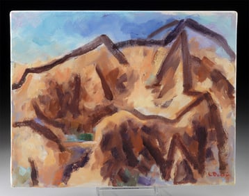 Lockwood Dennis Painting - "Diamond Lake" (2002)