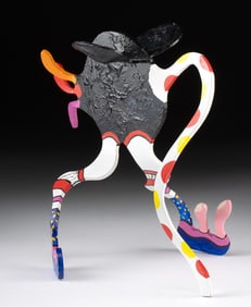 Don Mitchell Sculpture - "Party Ostrich"