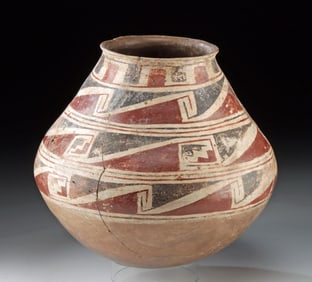 Large Casas Grandes Ramos Polychrome Pottery Jar TL'd