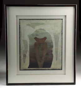 Pair of Mark Radiske Pastels - "Selene" & "Prosperity"