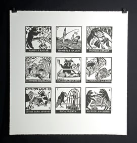 Teresa Villegas Printer's Proof "Mundo al Reves" 2010