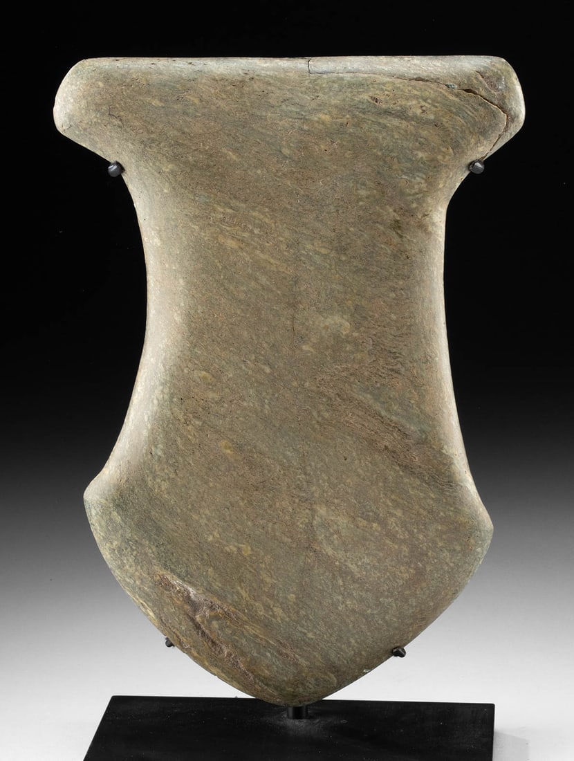 Massive Ecuadorian Stone Ritual Axe, Possibly Milagro-Quevedo (1 of 3)