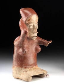 Jalisco Female Figure Elongated Head Ameca-Etzatlan