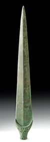 Egyptian Bronze Dagger Blade w/ Bull or Hathor as Cow