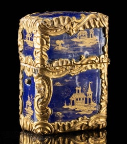 Georgian-Victorian Gilt Chinoiserie Necessaire Box