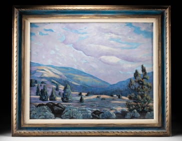 Joy Cain Painting - Trinidad, Colorado (1945)
