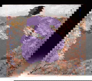 Black Joe Jackson Painting - "Lepn Lizardz"