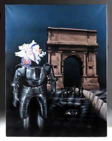 Daniel Beugin Painting - "Vanities Archaiques" (1986)