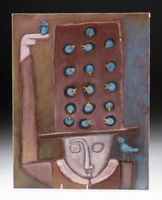 Rose Walton Painting - "The Landlord"