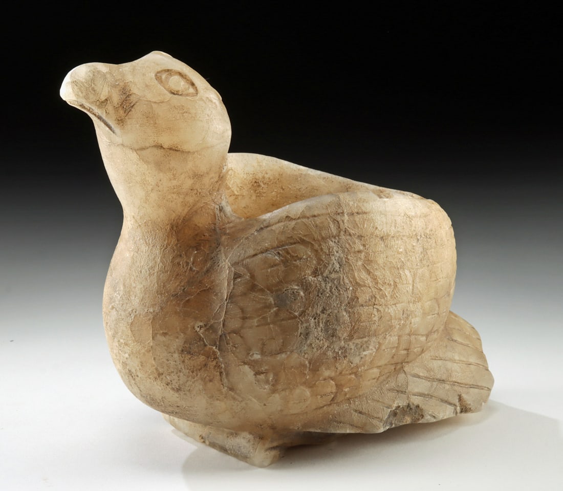 Aztec Eagle-Form Cuauhxicalli for Sacrificial Offerings, ex-Arte (1 of 5)