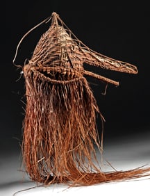 PNG Kanipu Ceremonial Mask with Domed Crown