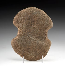 Large Caribbean Taino Stone Double-Bit Axe Head