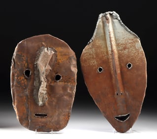 Jerry Coker Metal Masks - Mr. Itoldi & Mr. Thretmann