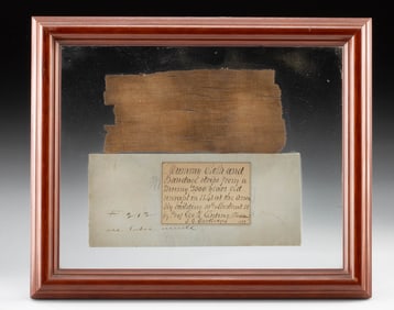 Egyptian Mummy Cloth, Unwrapping by George R. Gliddon