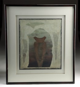 Pair of Mark Radiske Pastels - "Selene" & "Prosperity"