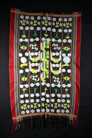 Fine Chakhesang Naga Elephant Cloth (Feast Shawl)