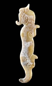 Chinese Jade Carving - Dragon / Bixi
