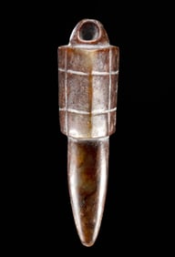 Chinese Nephrite Jade Pendulum Pendant