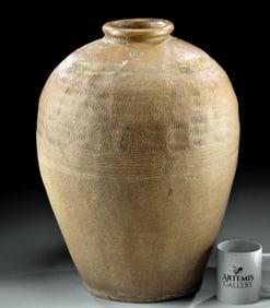 Impressive Chinese / SE Asian Glazed Tapayan Jar