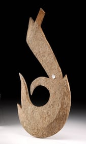 Sulawesi Toraja Wood Rooster Architectural Finial