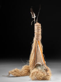 Rare Vanuatu Ambrym Island Rom Ritual Mask