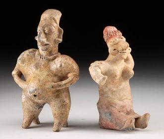 Nayarit Nude Female Figures - 1 Pregnant