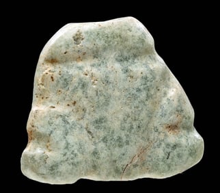 Maya Jade Bead Janiform (Double Head)