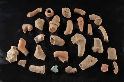 28 Pre-Columbian & Southwestern Pottery Fragments