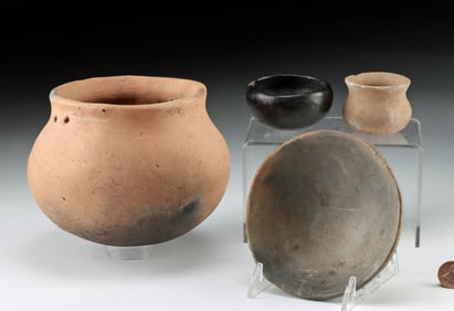 Four Casas Grandes Pottery Vessels