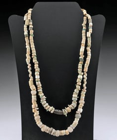 Pre-Columbian Veracruz Necklaces, Shell & Stone Beads