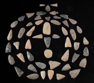 50 Pre-Columbian & Native American Stone Tools